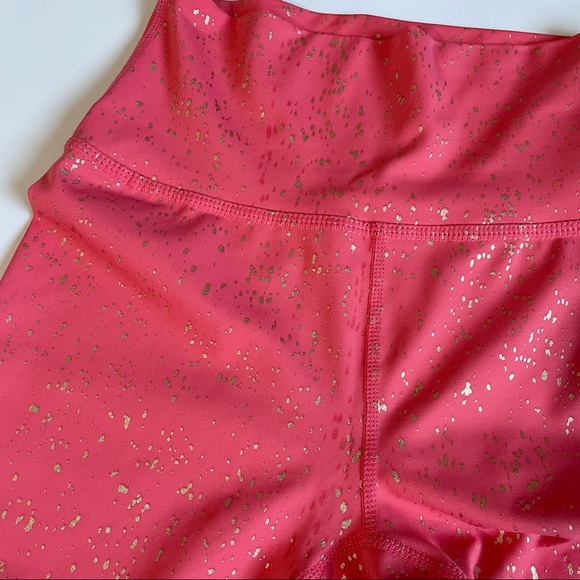 BuffBunny Rose Metallic Ombré Leggings NWT - Picture 7 of 7